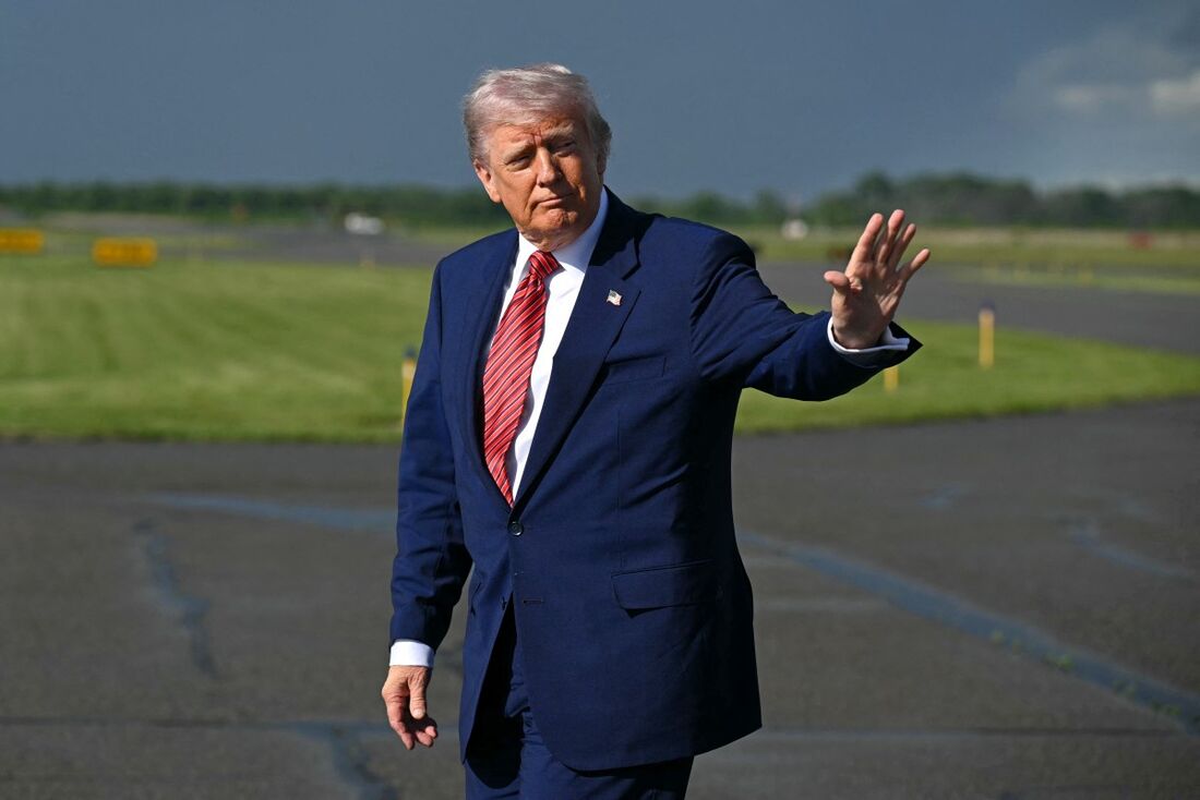 O presidente dos EUA, Donald Trump
