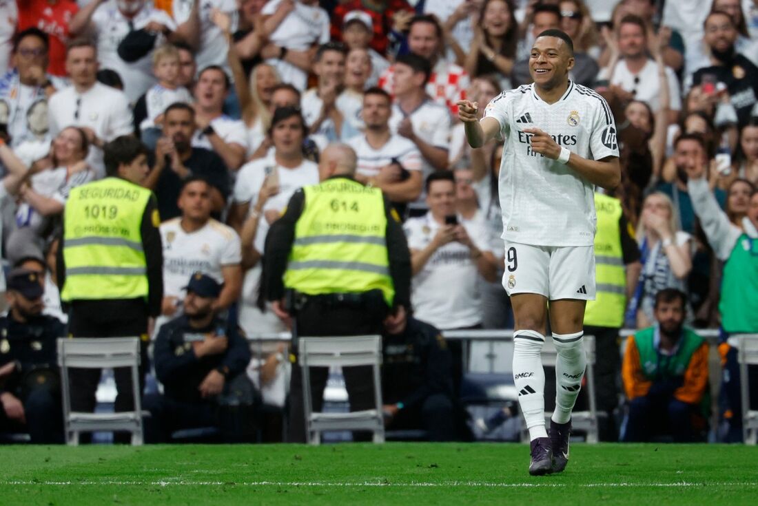 Kylian Mbappé, atcante do Real Madrid