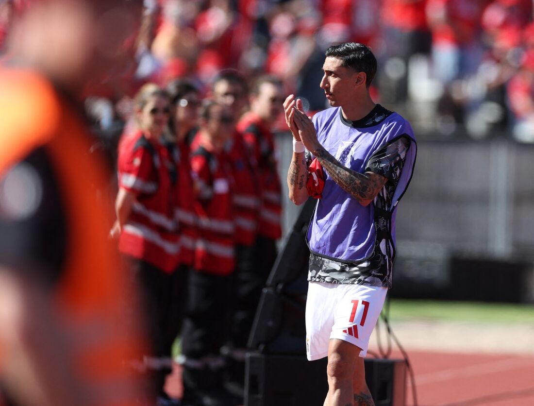 Di María estava no Benfica, de Portugal