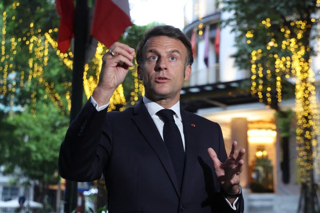 Emmanuel Macron, presidente da França