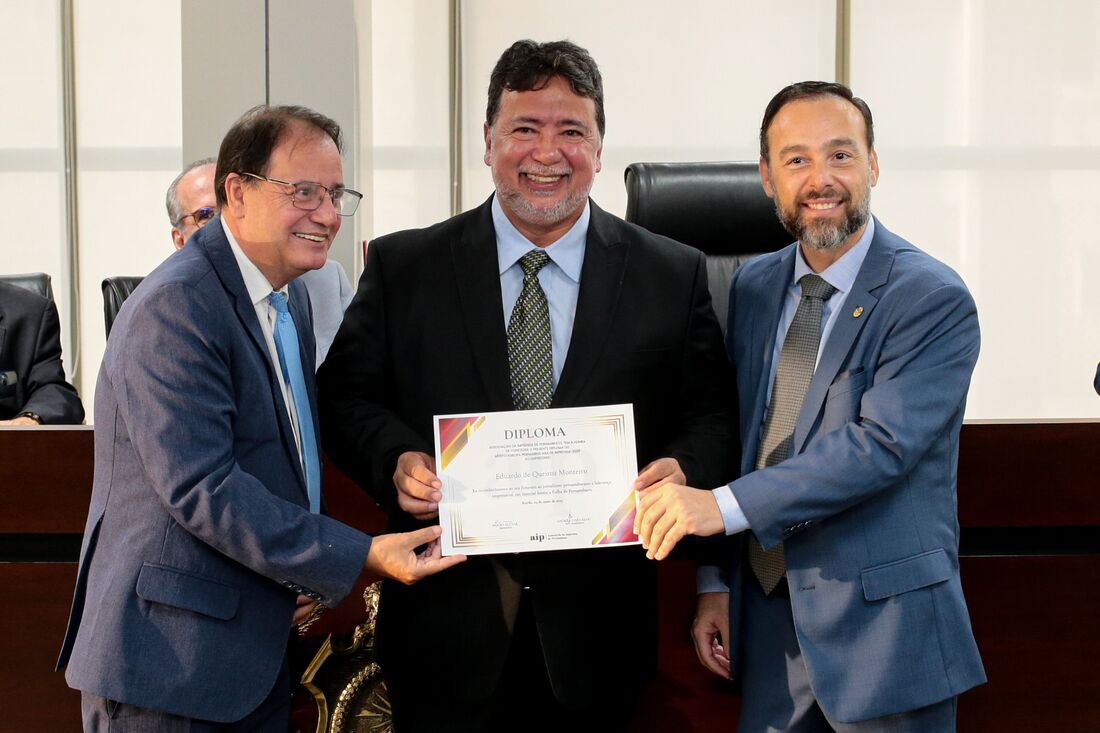Joni Ramos representou Eduardo de Queiroz Monteiro no evento