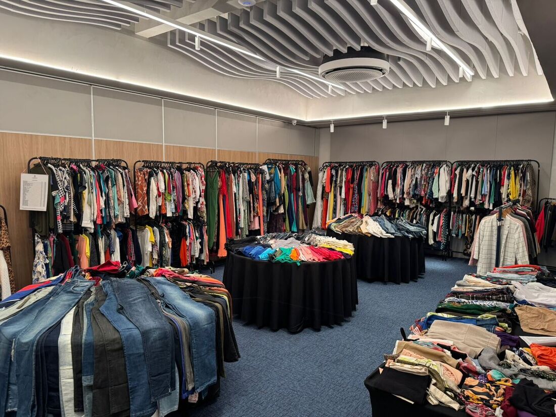 Bazar solidário da ONG CasaRosa