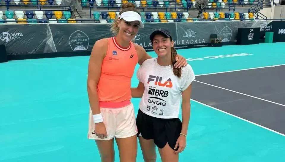 Bia Haddad e Luísa Stefani, tenistas brasileiras