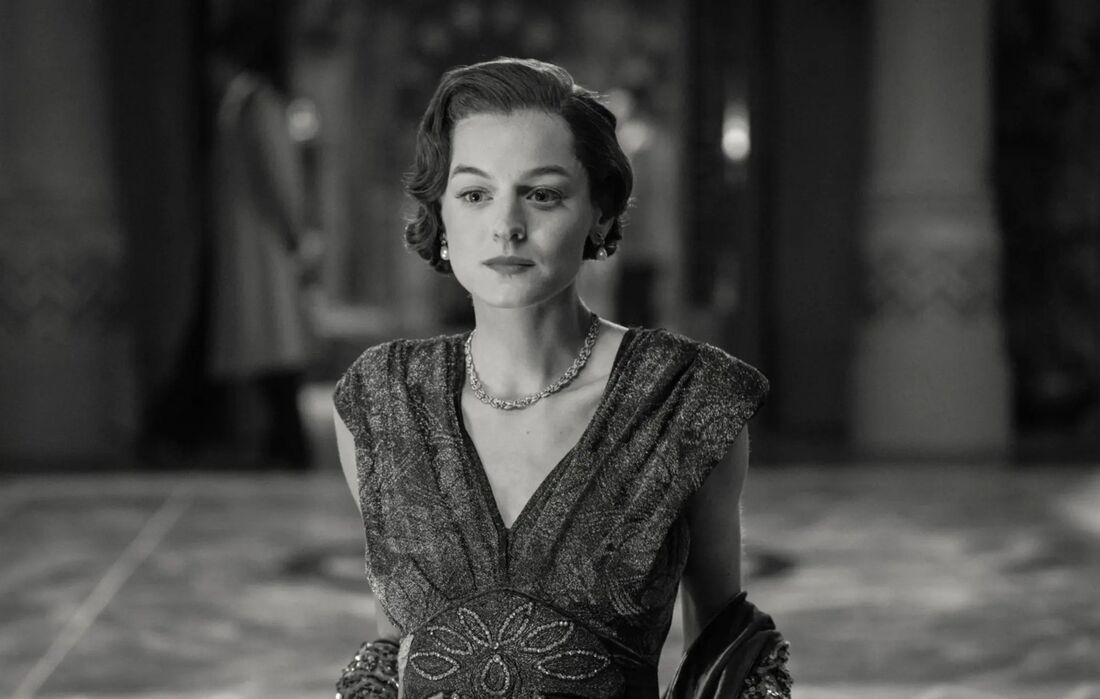 Emma Corrin chama atenção por sua atuação no episódio "Hotel Reverie"
