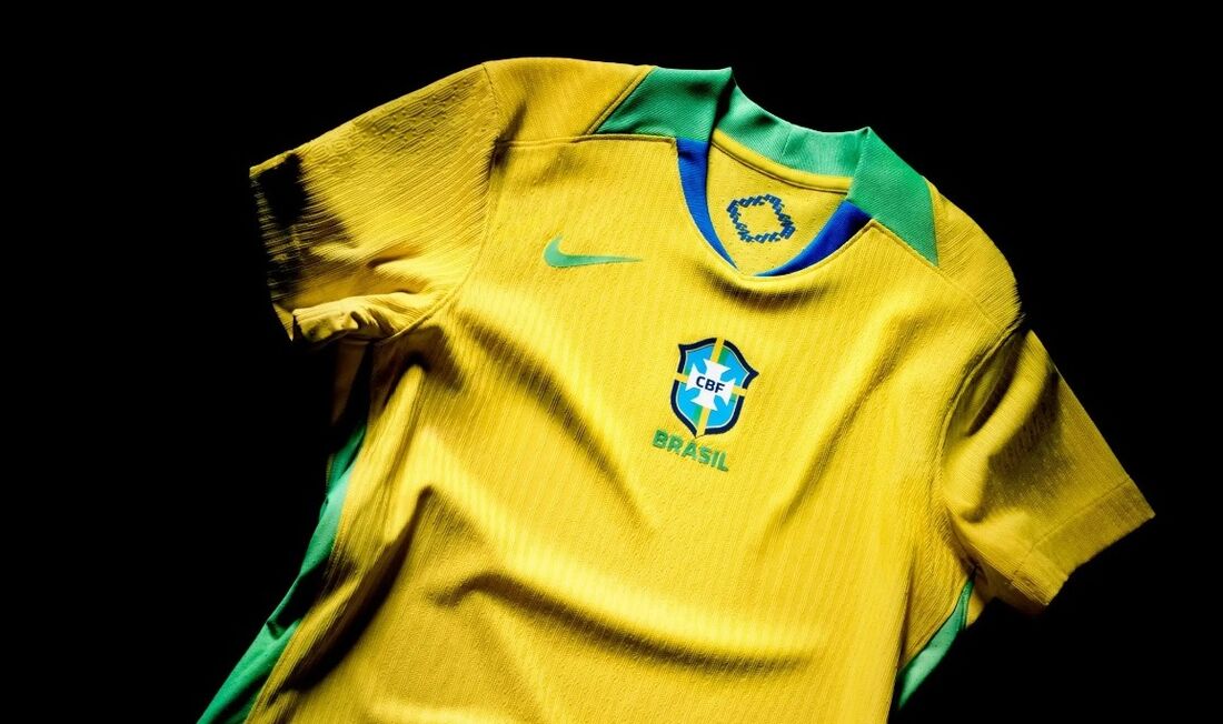 Nova camisa da seleção feminina de futebol