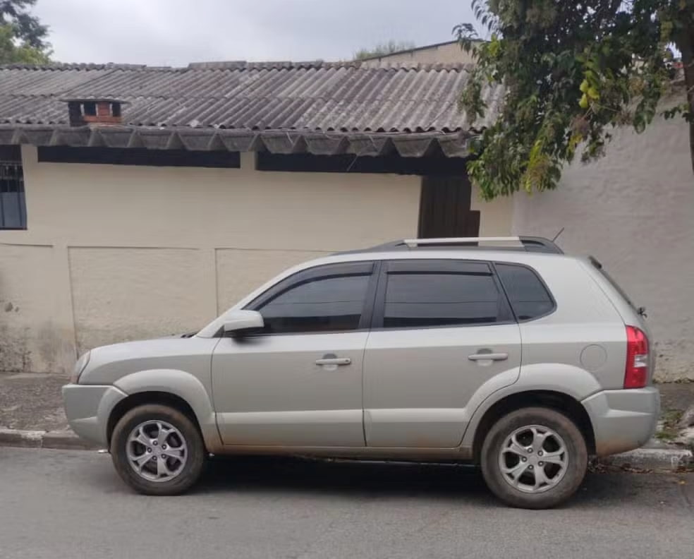 Carro da professora Fernanda Bonin que foi encontrado na Zona Sul de SP