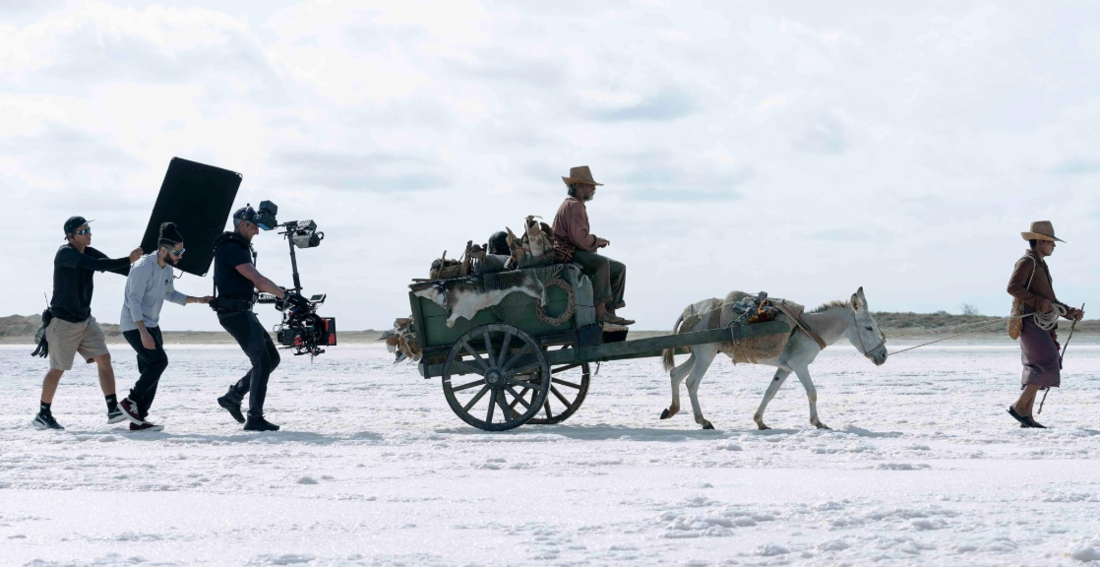 Bastidores das gravações da série 'Cem Anos de Solidão'