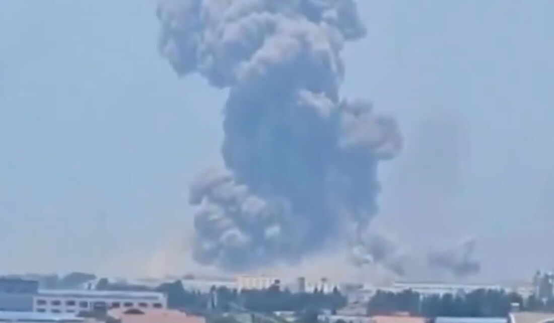 Explosão em usina na China