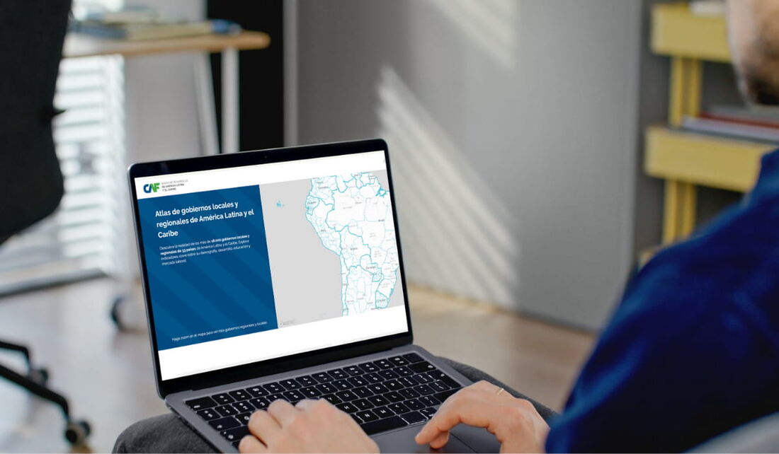 Atlas de Governos Locais e Nacionais, mapa interativo lançado pelo CAF