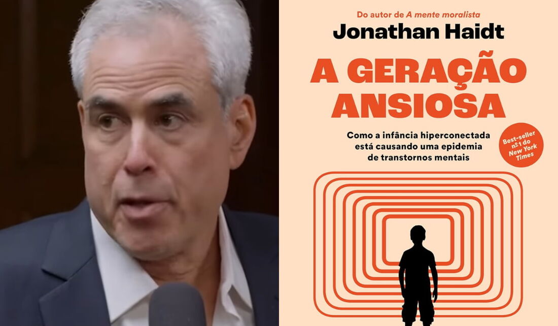 Jonathan Haidt, autor do livro 'A Geração Ansiosa'