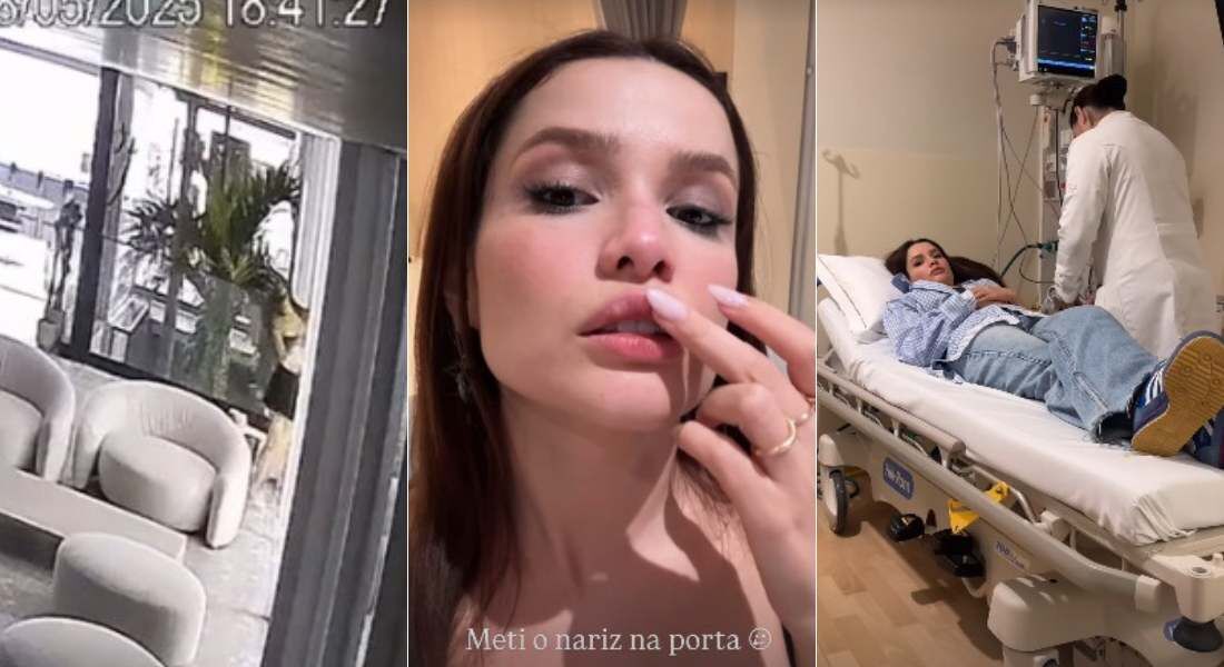 Juliete sofreu acidente doméstico e foi parar no hospital