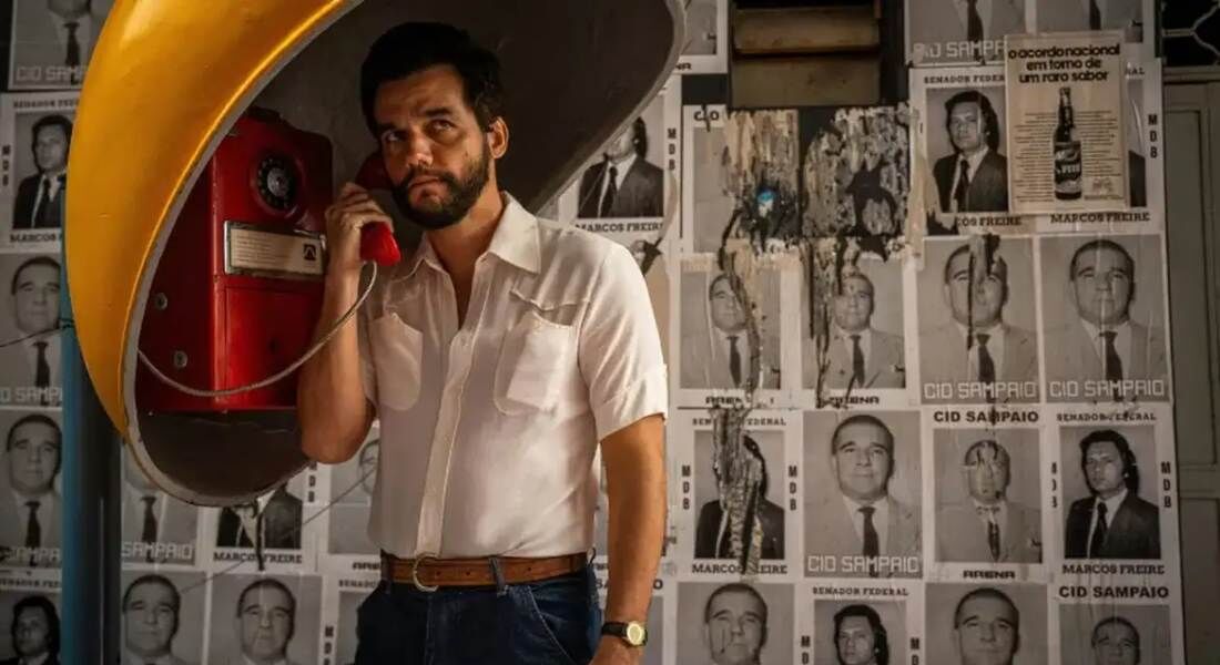 Wagner Moura em ''O Agente Secreto''