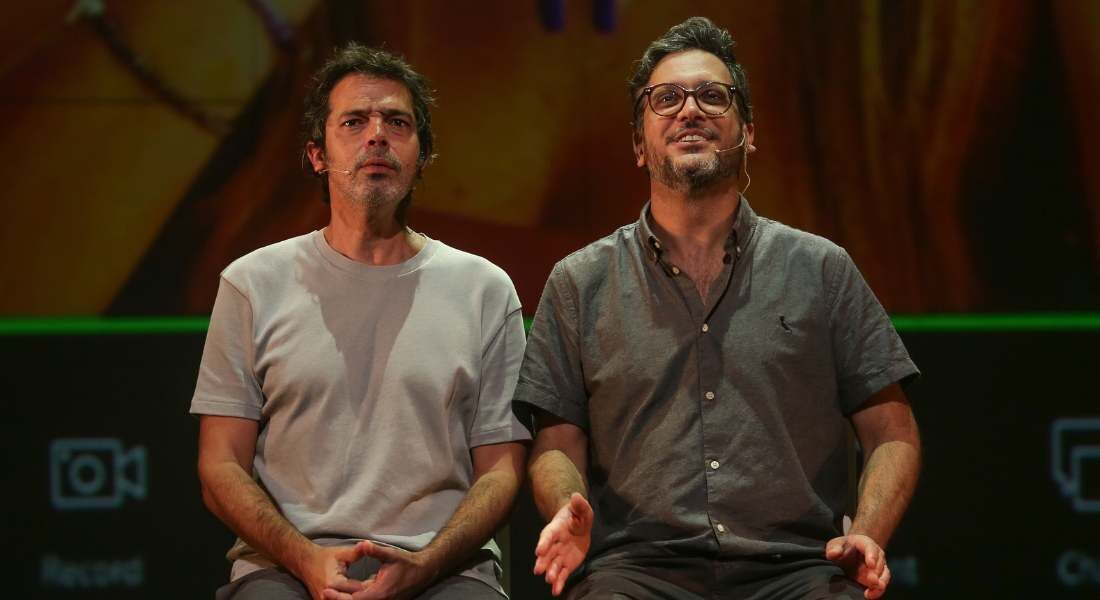 Bruno Mazzeo e Lucio Mauro Filho estrelam "Gostava mais dos pais"