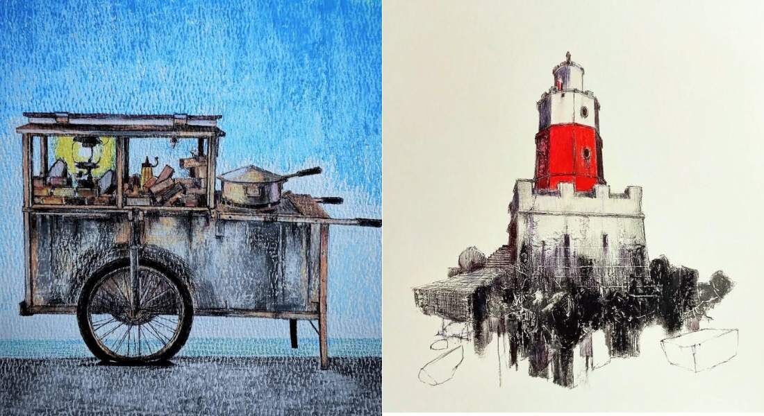 Obras da exposição "hAMLET s.m.:", de Jeims Duarte