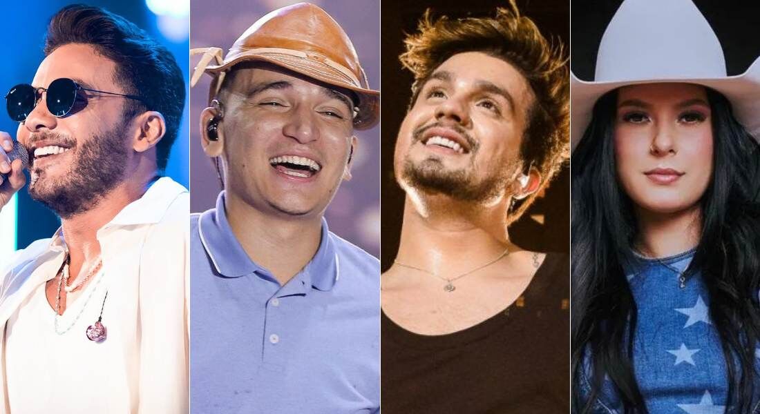 Wesley Safadão, João Gomes, Luan Santana e Ana Castela