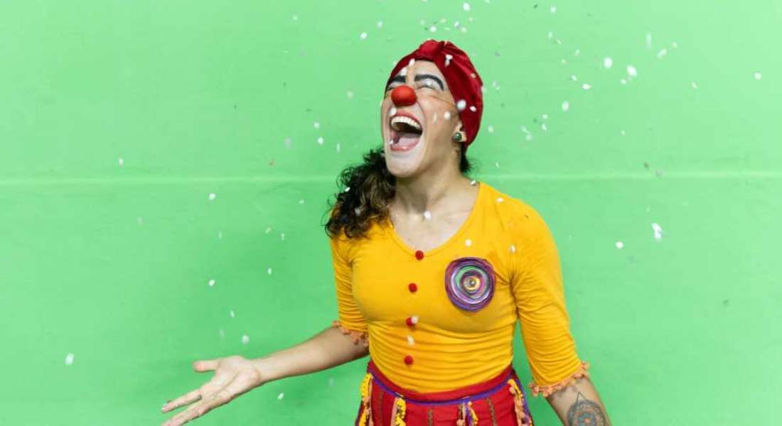 Marina Fenicio, a palhaça Solarina