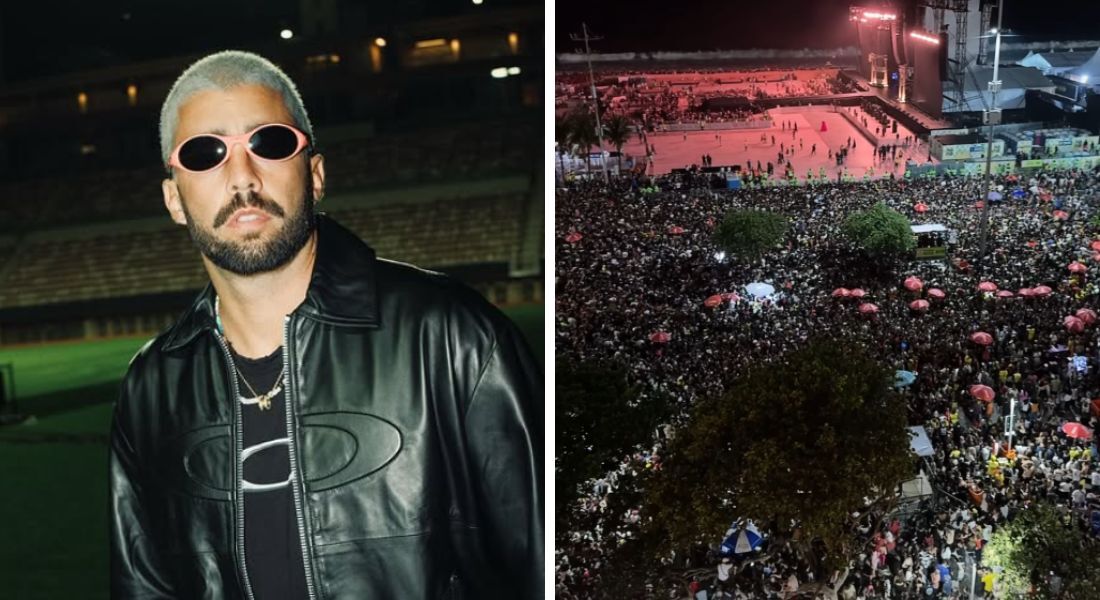 Pedro Scooby compartilhou imagens da multidão em Copacabana