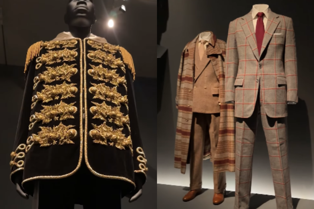 Peças da exposição Superfine: Tailoring Black Style, parte da programação do Met Gala 2025