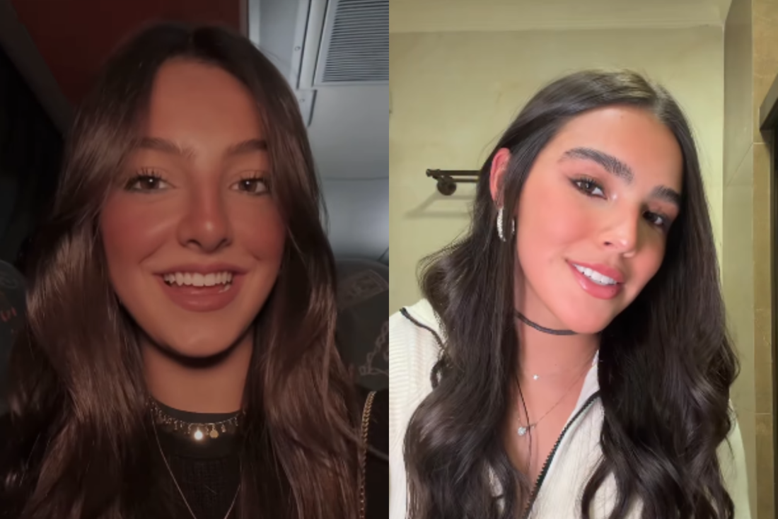 As influencers Antonela Braga e Duda Guerra