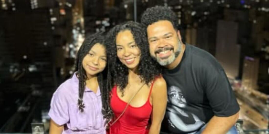 Micheli Machado e Robson Nunes são pais de Morena, de 13 anos