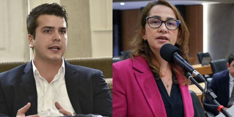 Antonio Coelho e Débora Almeida