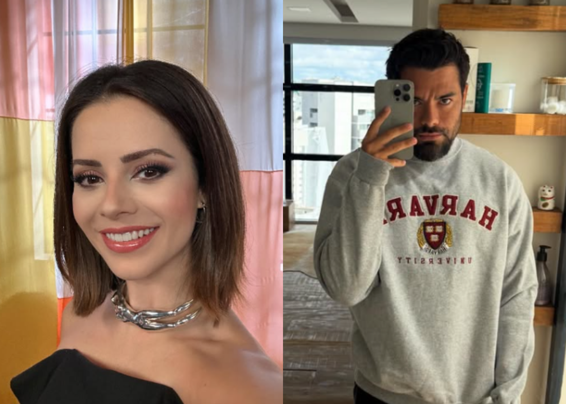 A cantora Sandy e o médico Pedro Andrade