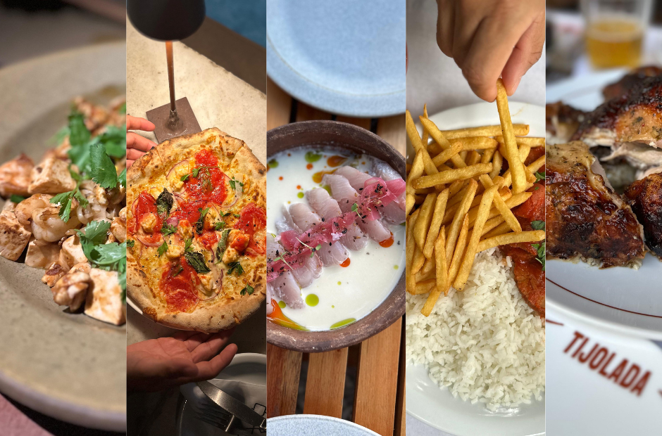 Cinco endereços no Rio de Janeiro