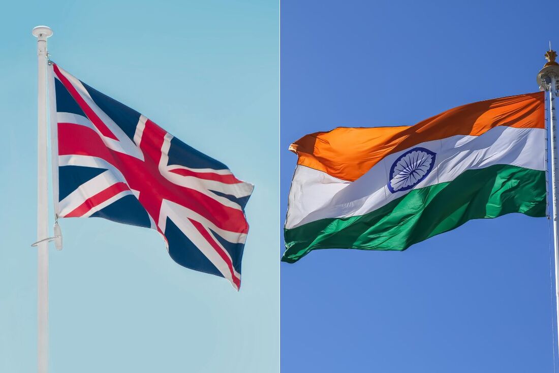 O acordo entre o Reino Unido e a Índia, firmado nesta terça-feira, 6, deve aumentar o comércio bilateral entre as duas partes em 25,5 bilhões de libras esterlinas