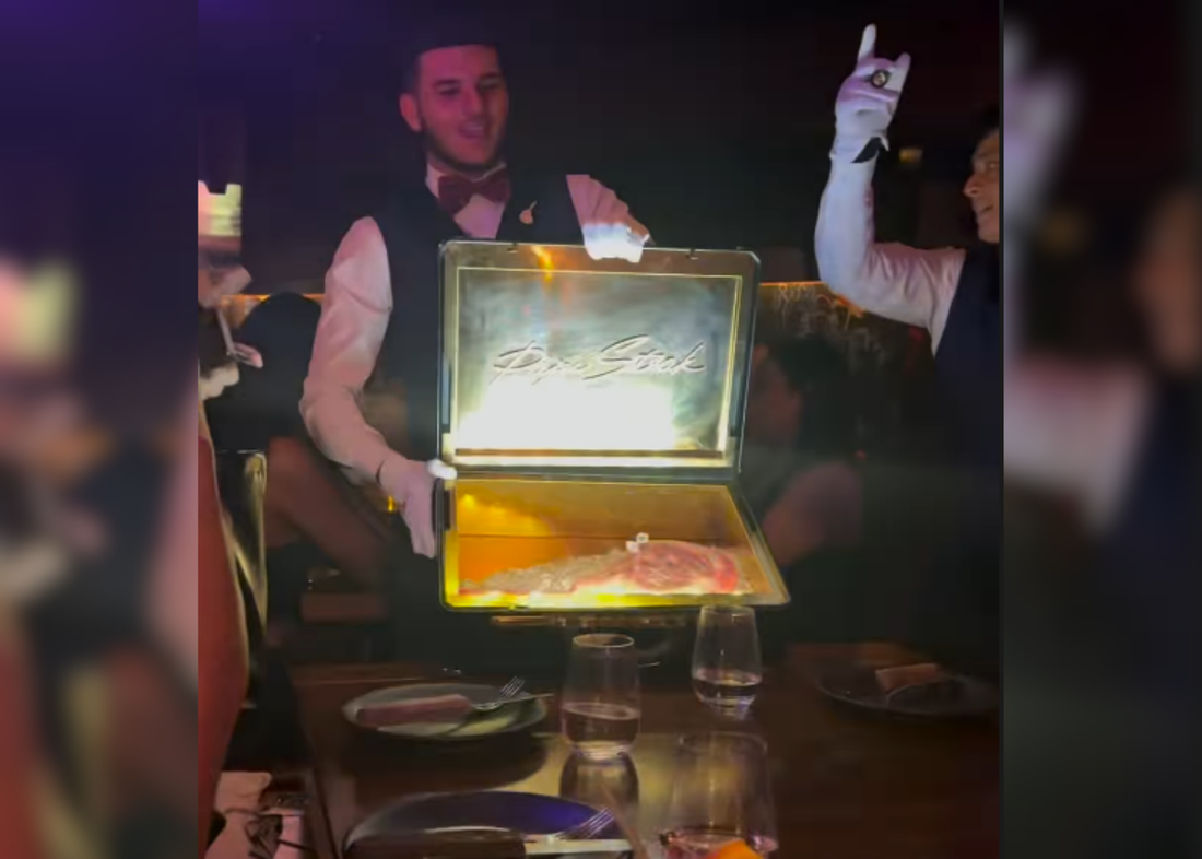 O bife que custa US$ 1 mil