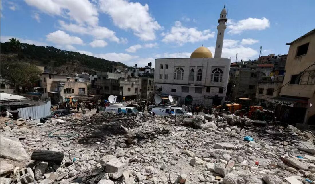 Palestina após ataque israelense