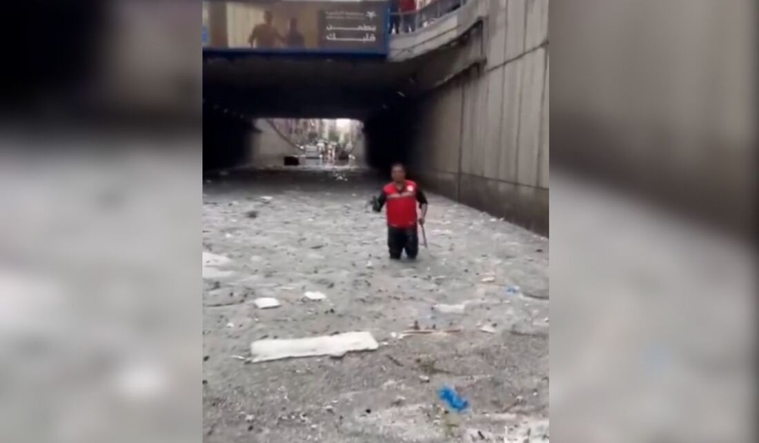 Alexandria, no Egito, foi tomada por tempestade