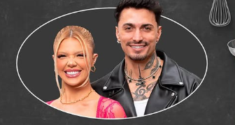 O casal eliminado do Power Couple 2025 Giovanna e Diego 
