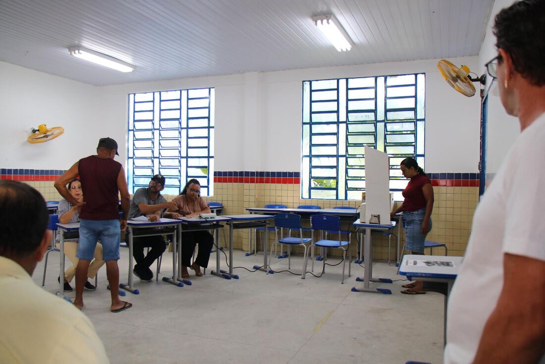 No início da manhã, o clima era de tranquilidade nas ruas da cidade