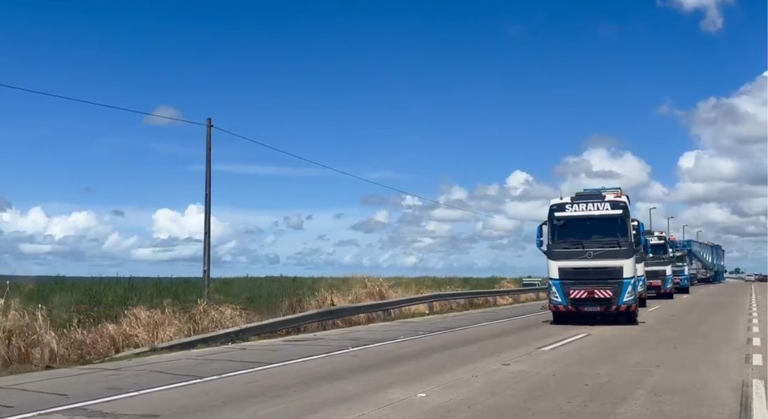 Escolta partiu de Igarassu em direção a Goiana