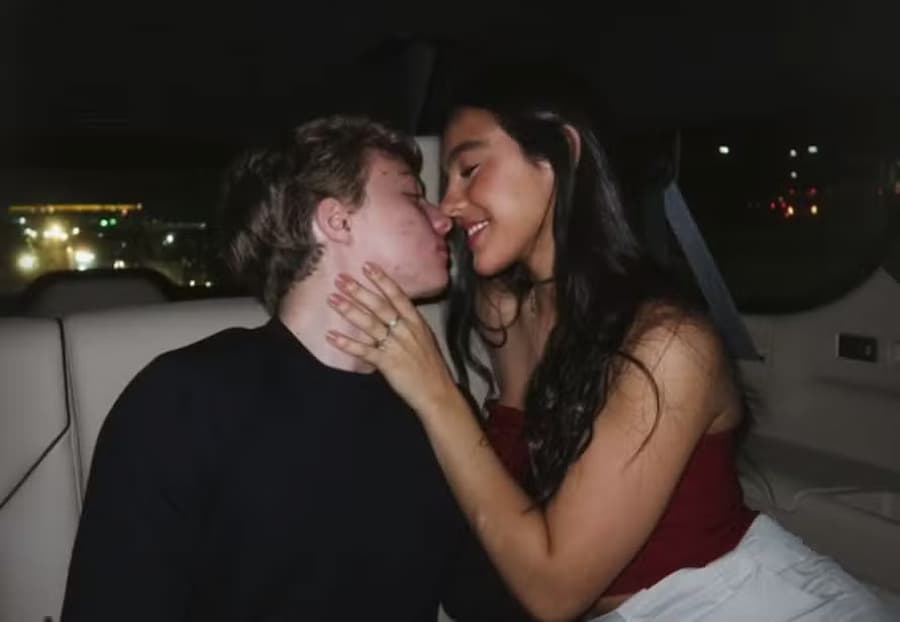 Benício Huck e Duda Guerra 