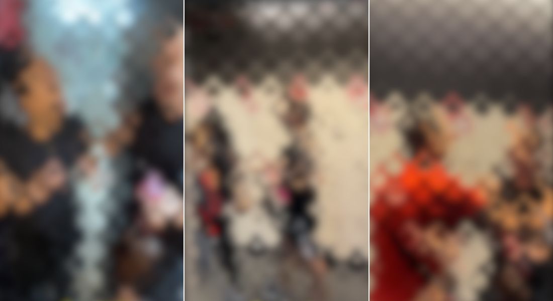 Parte do episódio foi gravada e compartilhada no perfil da personal trainer