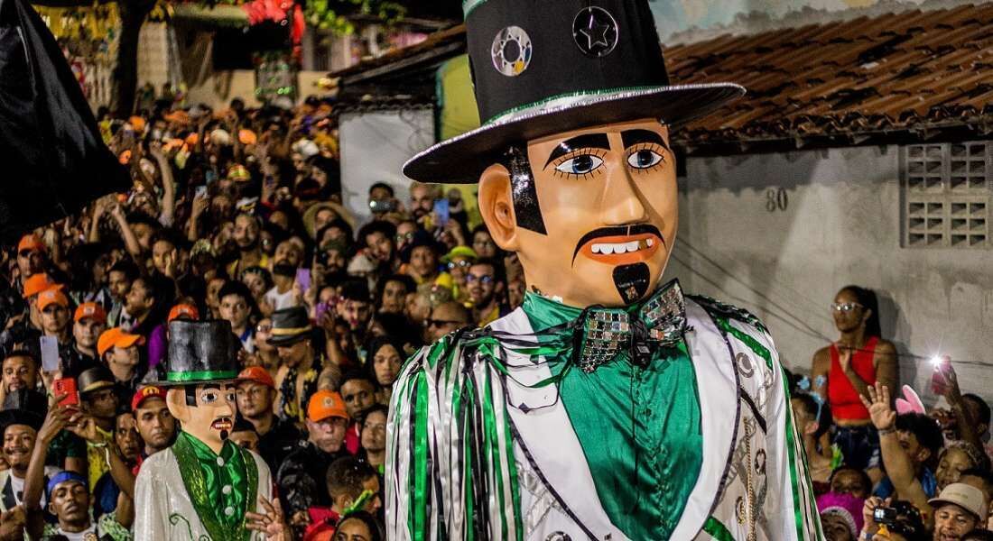 O Homem da Meia Noite é uma das figuras mais emblemáticas do Carnaval de Olinda, em Pernambuco