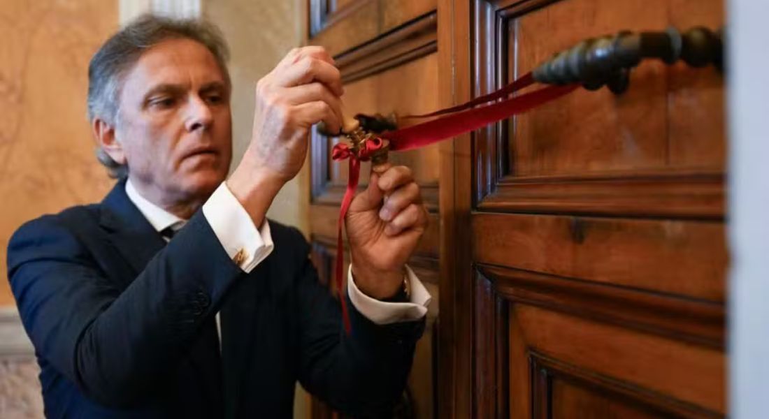 Retirados os selos do apartamento papal do Palácio Apostólico