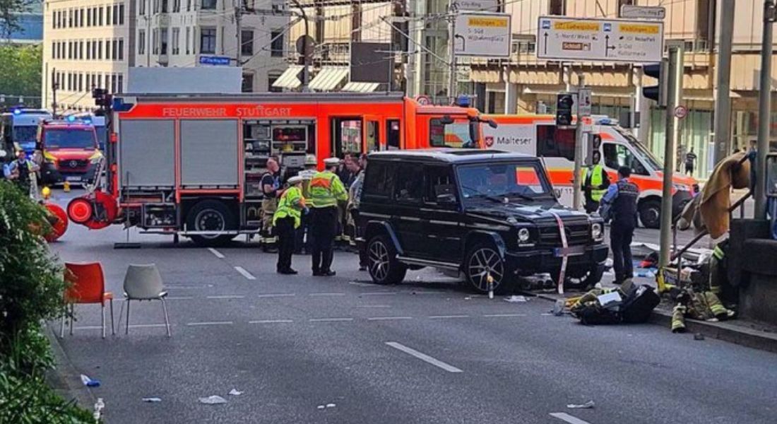 Atropelamento em massa deixa "vários feridos" em Stuttgart, Alemanha