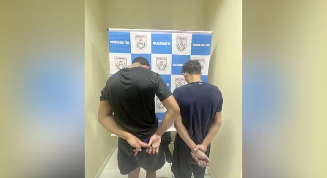 Dois suspeitos estão presos