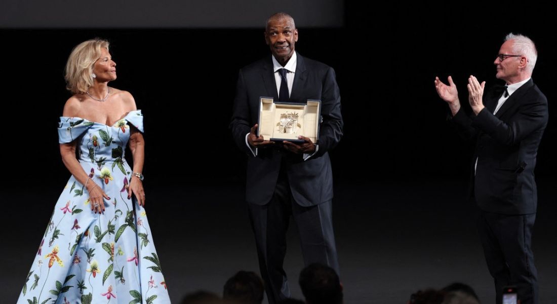 Denzel Washington é surpreendido com Palma de Ouro honorária no Festival de Cannes