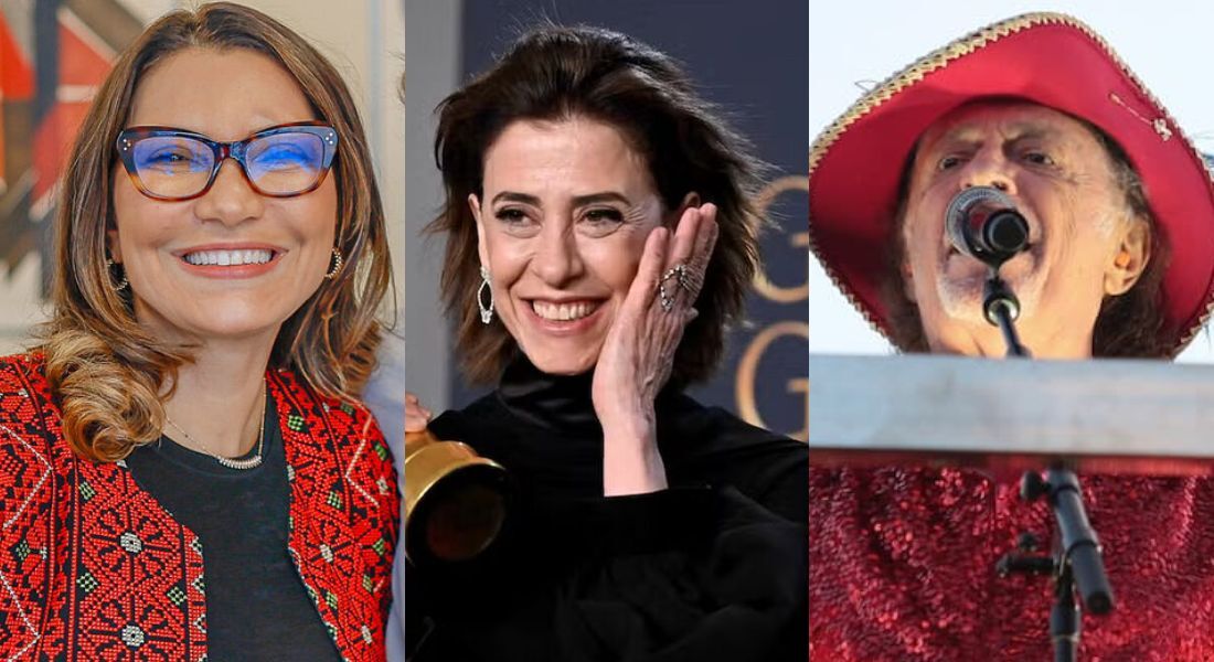 Janja, Fernanda Torres e Alceu Valença