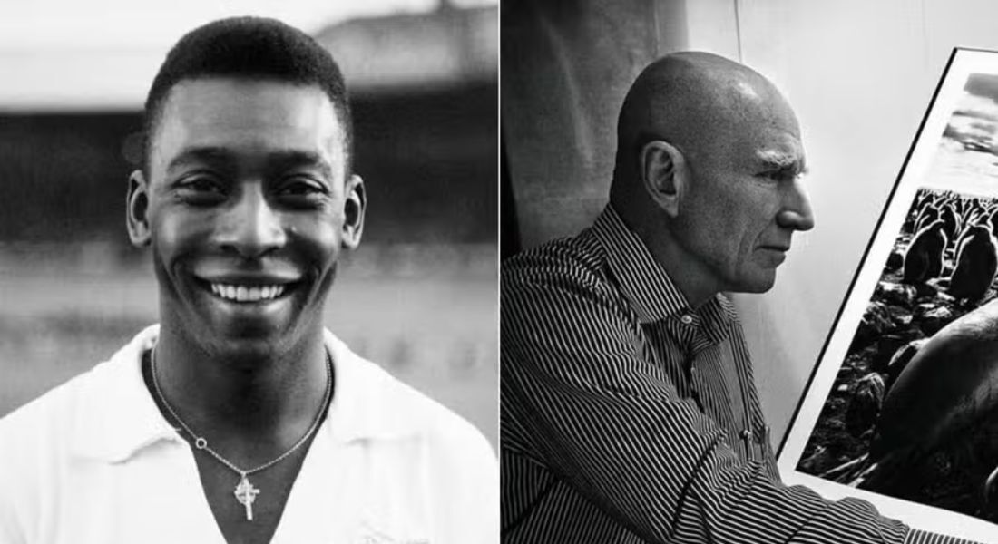 Pelé e Sebastião Salgado