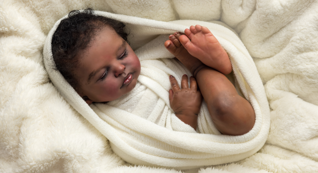 Bebê reborn são bonecos foitos à mão com técnica realista