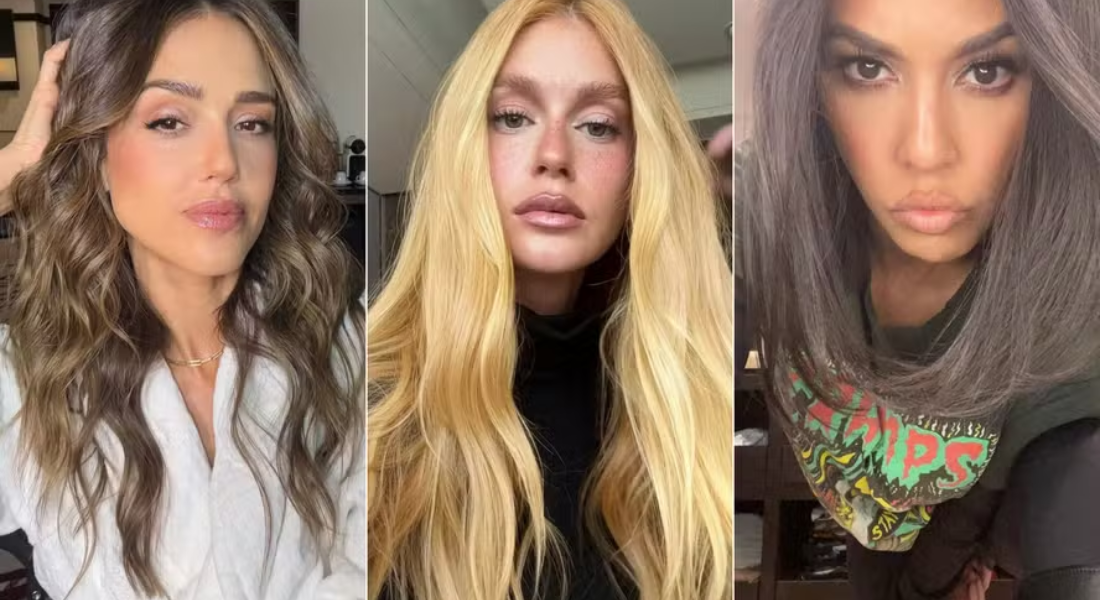 Jessica Alba, Marina Ruy Barbosa e Kourtney Kardashian