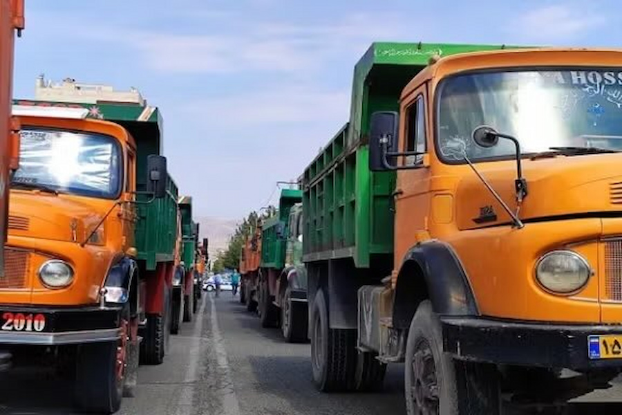 Sexto dia de greve de caminhoneiros no Irã