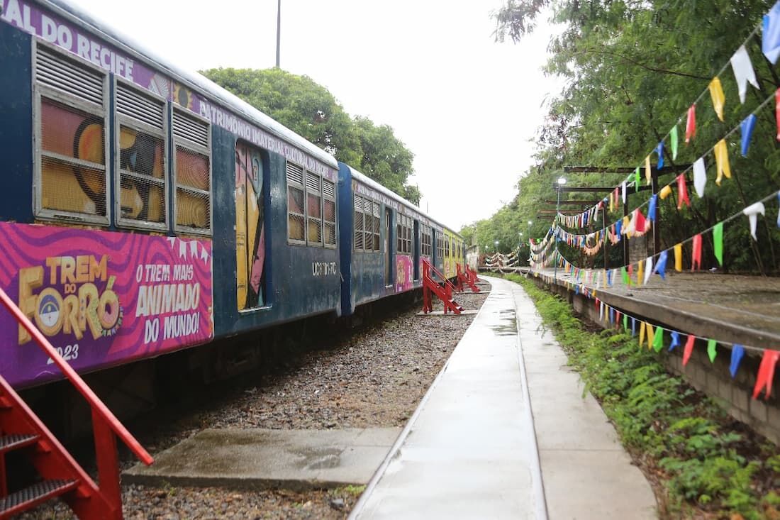 Trem do Forró anunciou novo local de partida, em Boa Viagem