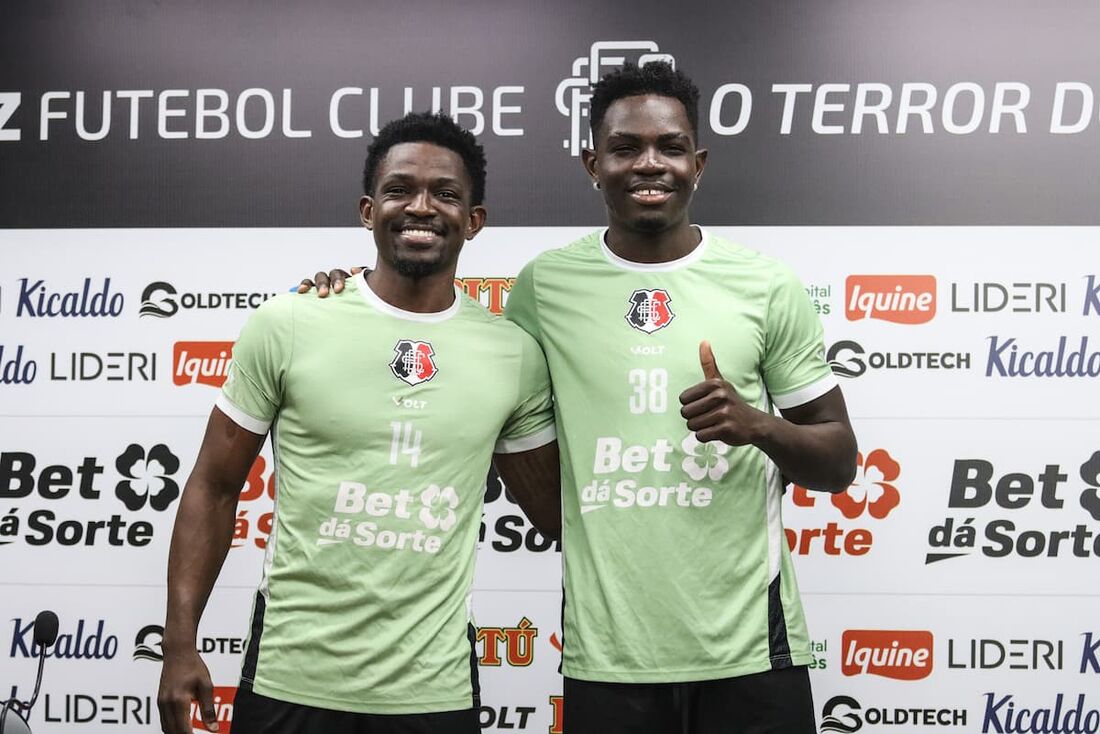 Israel e Janderson formam mais uma dupla de irmãos no elenco do Santa Cruz 