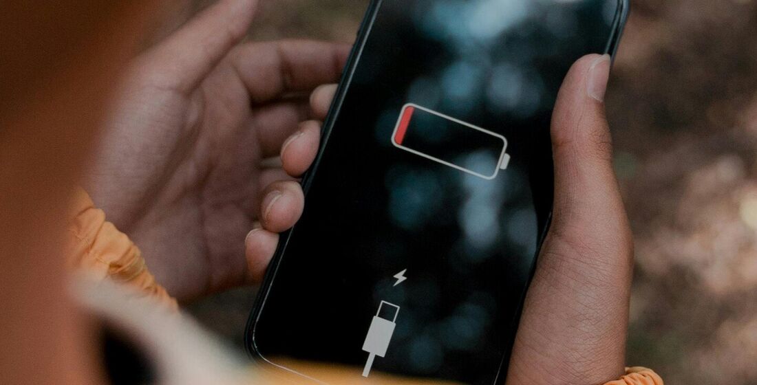 Bateria do celular descarregando
