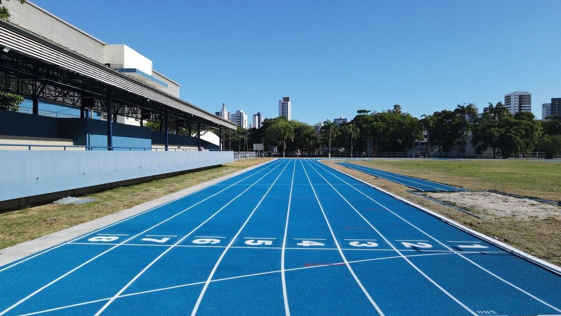 Pista de Atletismo Professor Warlindo Carneiro, no Parque Santos Dumont